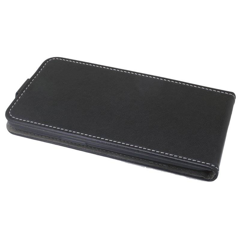 OnePlus 6 Handyhülle Tasche Flip Case Smartphone Schutzhülle Schwarz
