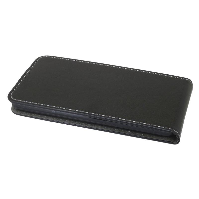 Wiko View Go Handyhülle Tasche Flip Case Smartphone Schutzhülle Schwarz