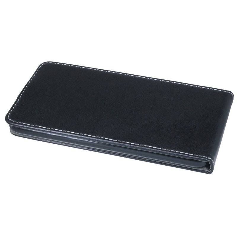 HTC Desire 12+ Handyhülle Tasche Flip Case Smartphone Schutzhülle Schwarz