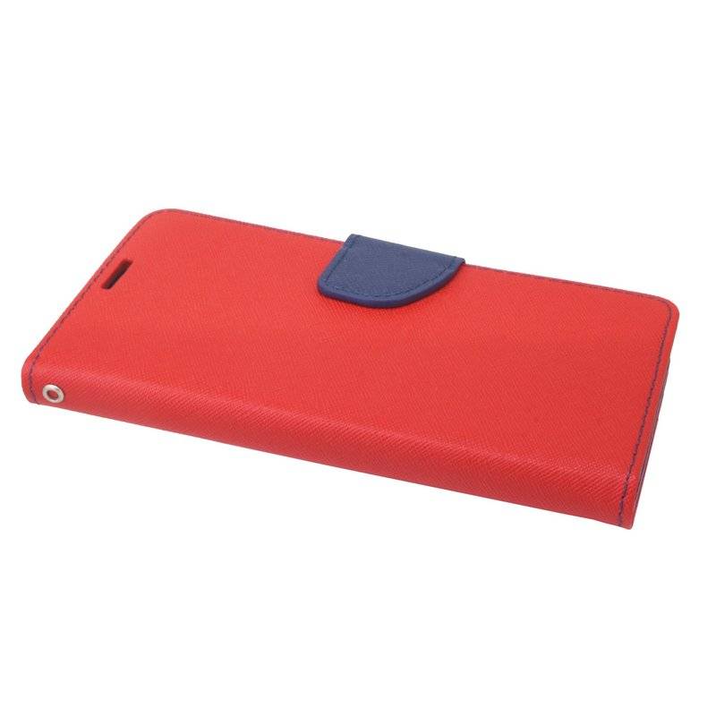 Huawei Y6 2018 Handyhülle Tasche Flip Case Smartphone Schutzhülle Rot
