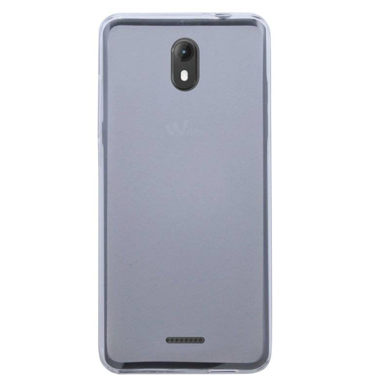 Wiko View Go Handy Silikon Schutzhülle Cover Case Schwarz