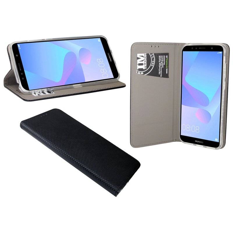 Huawei Y6 2018 Handyhülle Tasche Flip Case Smartphone Schutzhülle