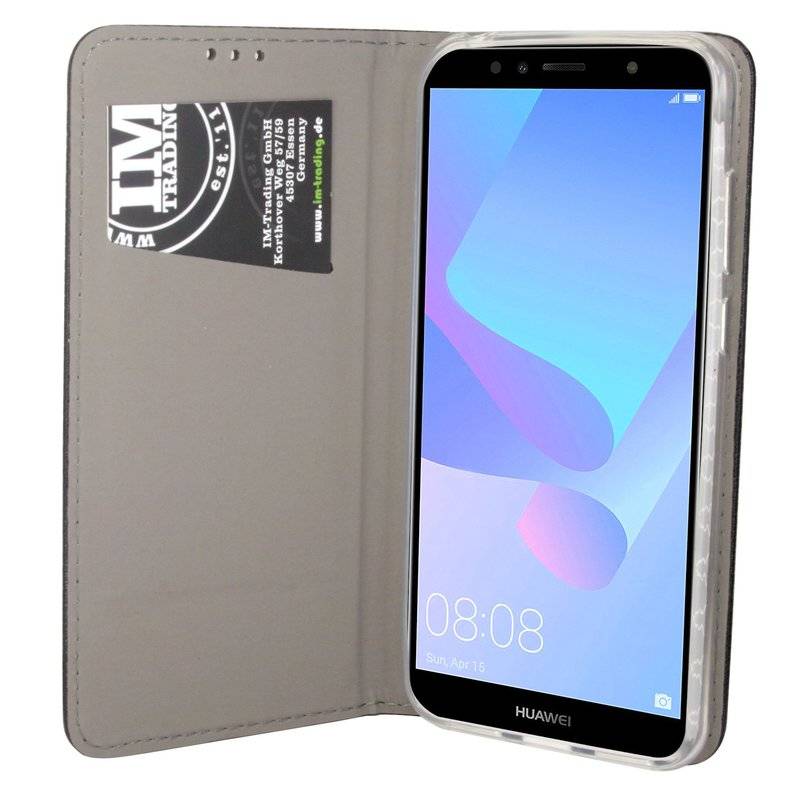 Huawei Y6 2018 Handyhülle Tasche Flip Case Smartphone Schutzhülle