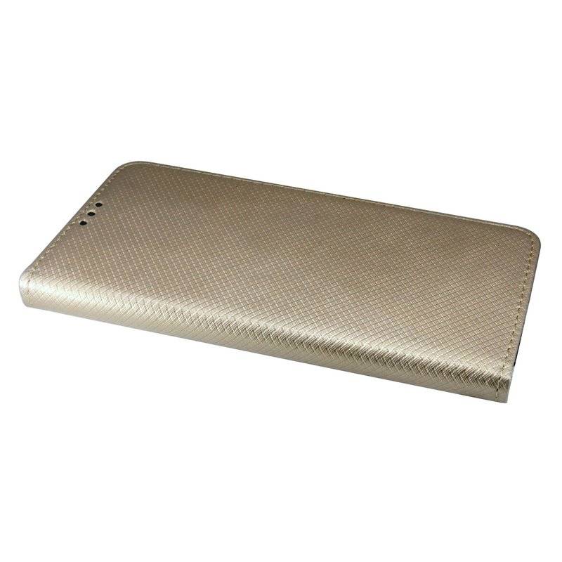 Huawei Y6 2018 Handyhülle Tasche Flip Case Smartphone Schutzhülle gold