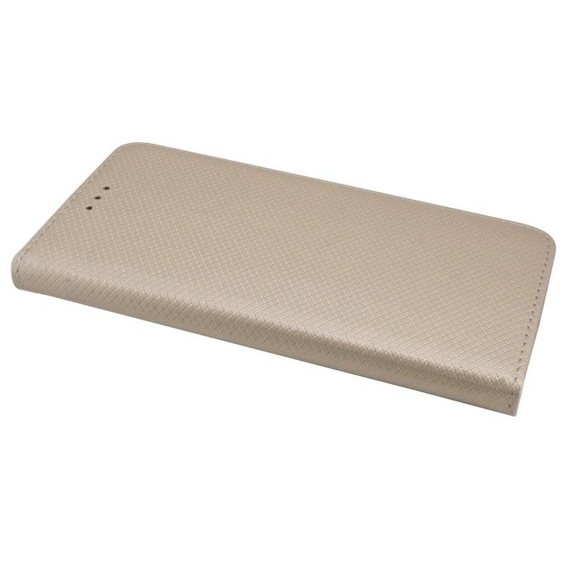 Huawei Y7 Prime 2018 Handyhülle Tasche Flip Case Smartphone Schutzhülle Gold