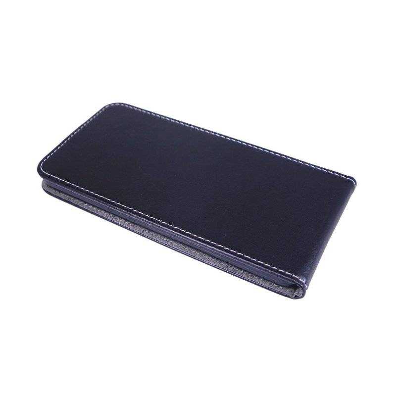 Wiko View 2 Handyhülle Tasche Flip Case Smartphone Schutzhülle Schwarz