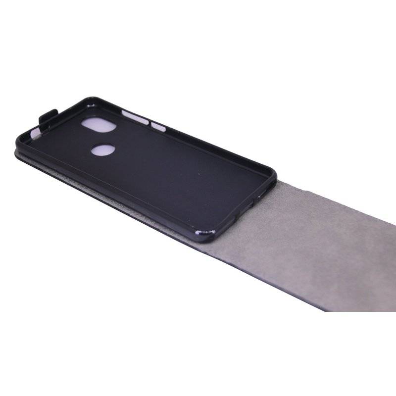 Wiko View 2 Handyhülle Tasche Flip Case Smartphone Schutzhülle Schwarz