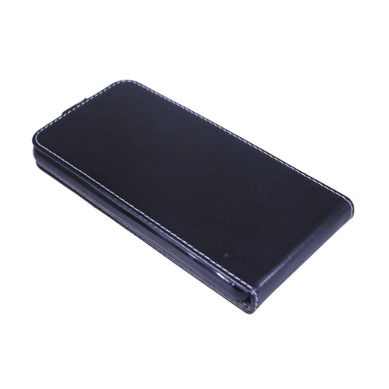 Wiko Jerry 3 Handyhülle Tasche Flip Case Smartphone Schutzhülle Schwarz
