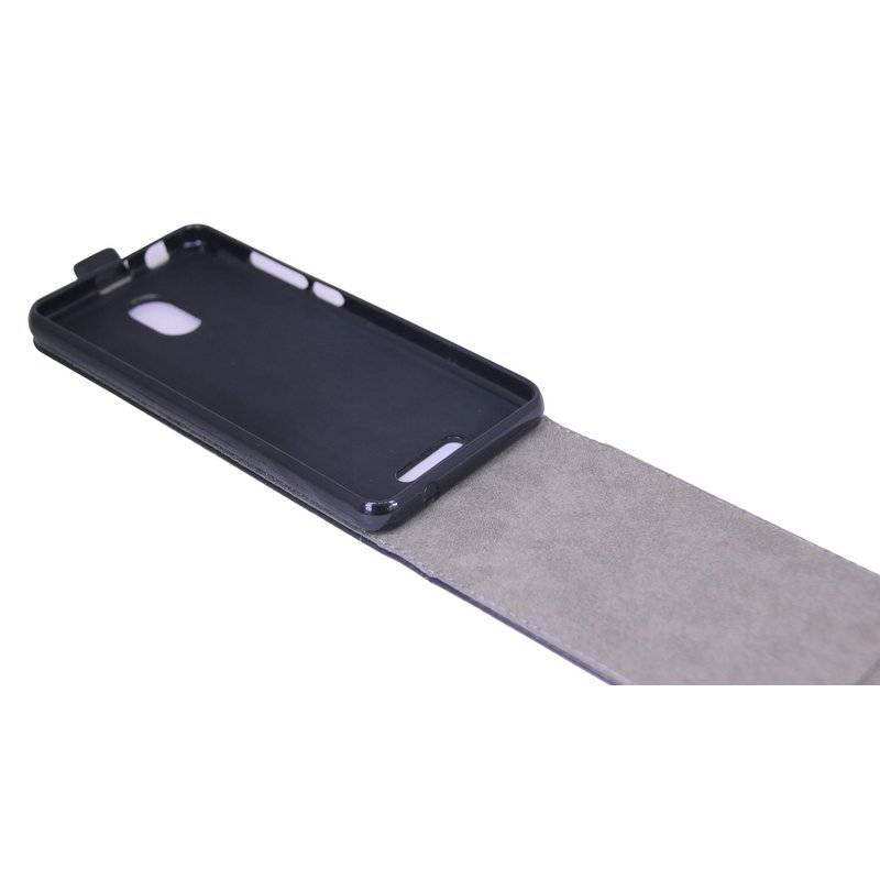 Wiko Jerry 3 Handyhülle Tasche Flip Case Smartphone Schutzhülle Schwarz