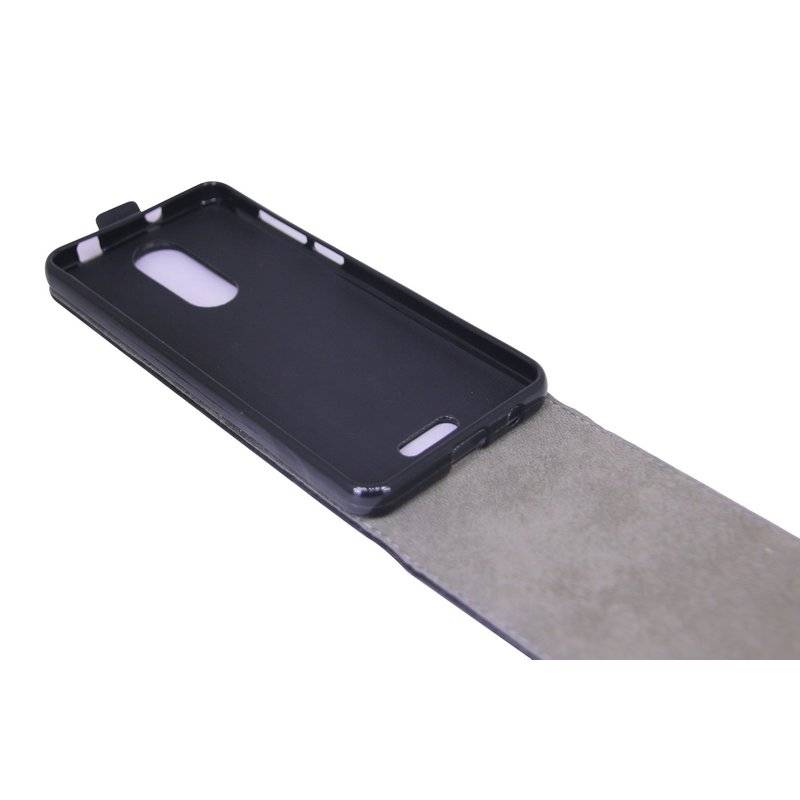 Wiko View Lite Handyhülle Tasche Flip Case Smartphone Schutzhülle Schwarz