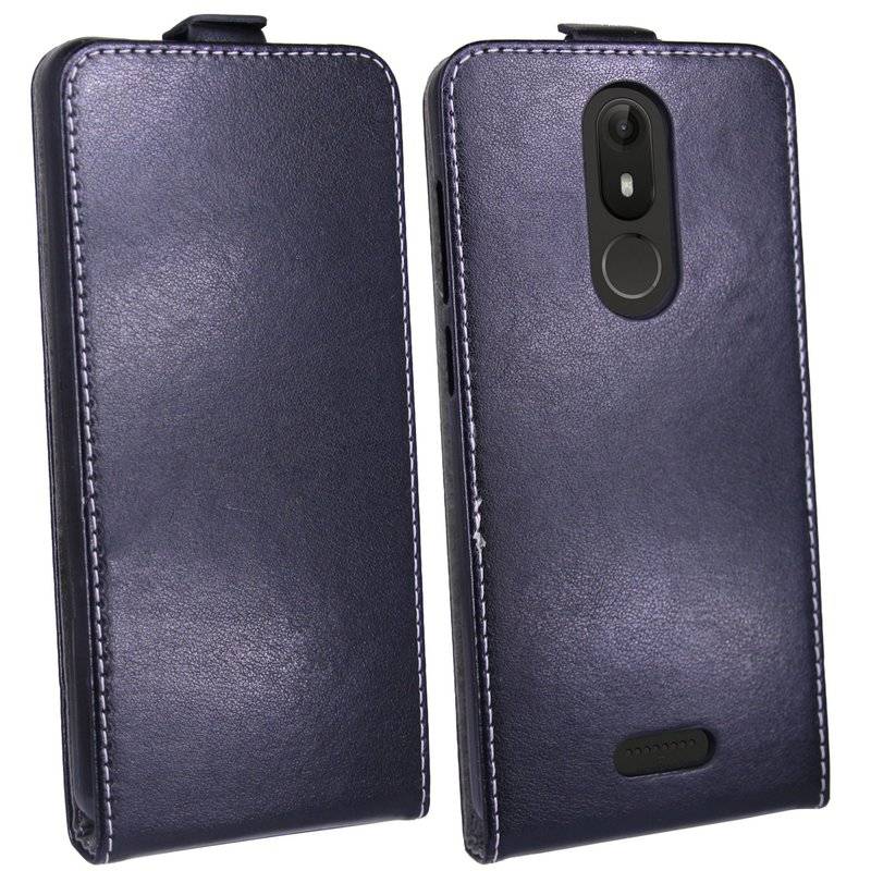 Wiko View Lite Handyhülle Tasche Flip Case Smartphone Schutzhülle Schwarz