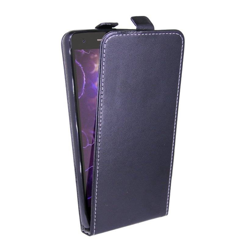 Nokia 2.1 2018 Handyhülle Tasche Flip Case Smartphone Schutzhülle Schwarz
