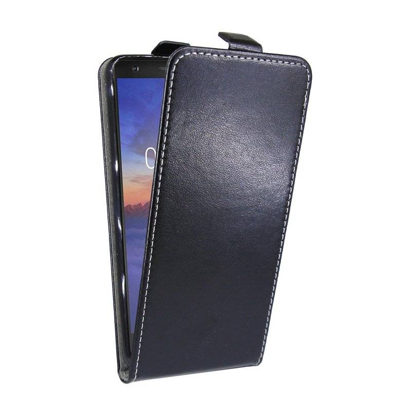 Nokia 3.1 2018 Handyhülle Flip Tasche Smartphone Schutzhülle Schwarz