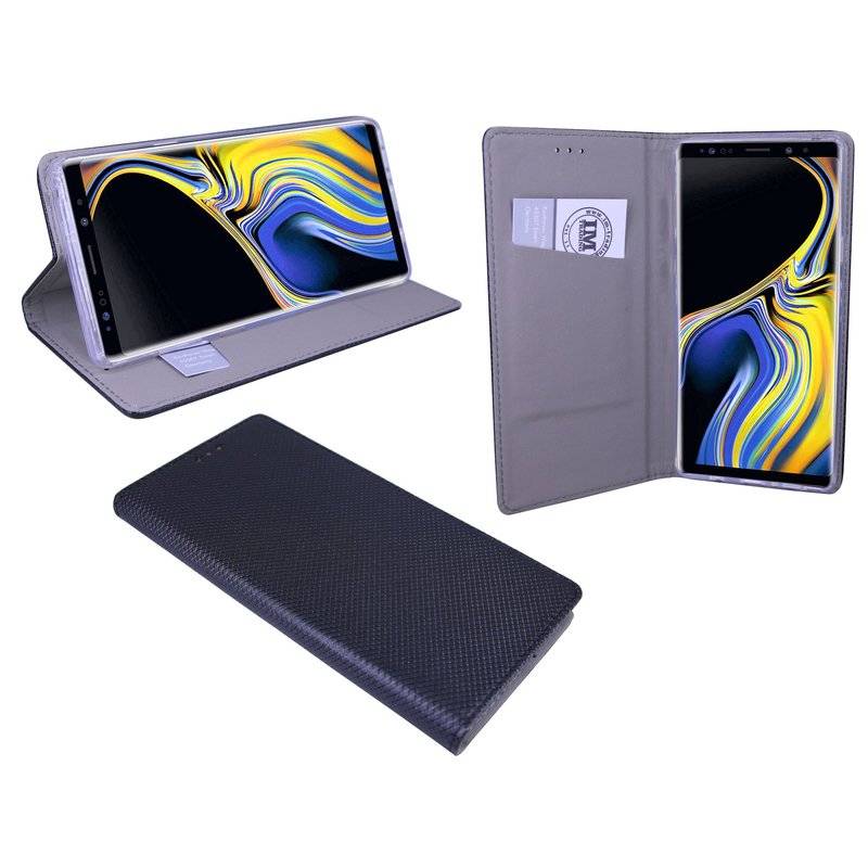 Samsung Galaxy Note 9 Handyhülle Tasche Flip Case Smartphone Schutzhülle Schwarz