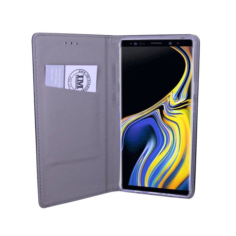 Samsung Galaxy Note 9 Handyhülle Tasche Flip Case Smartphone Schutzhülle Schwarz
