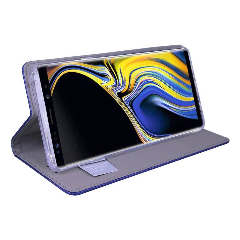 Samsung Galaxy Note 9 Handyhülle Tasche Flip Case Smartphone Schutzhülle Blau