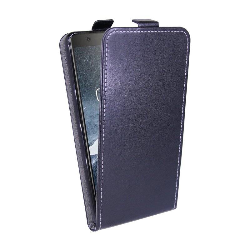 Nokia 5.1 2018 Handyhülle Tasche Flip Case Smartphone Schutzhülle Schwarz