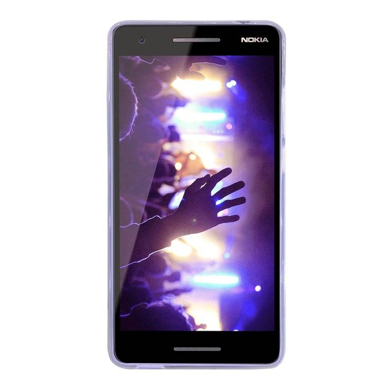 Nokia 2.1 2018 Handy Silikon Schutzhülle Cover Case Transparent