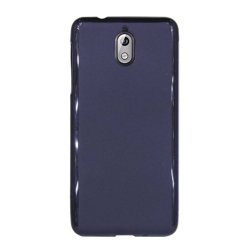 Nokia 3.1 2018 Handy Silikon Schutzhülle Cover Case Schwarz