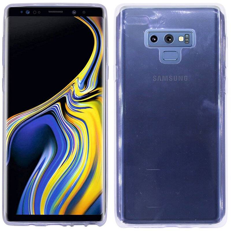 Samsung Galaxy Note 9 Handy Silikon Schutzhülle Cover Case Transparent