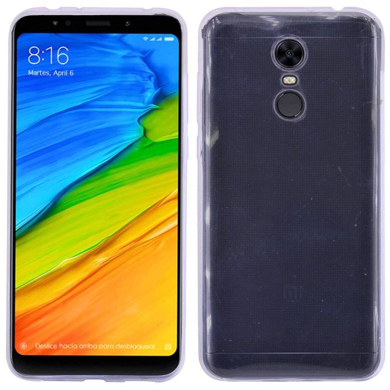 Xiaomi Redmi 5 Plus Handy Silikon Schutzhülle Cover Case Transparent
