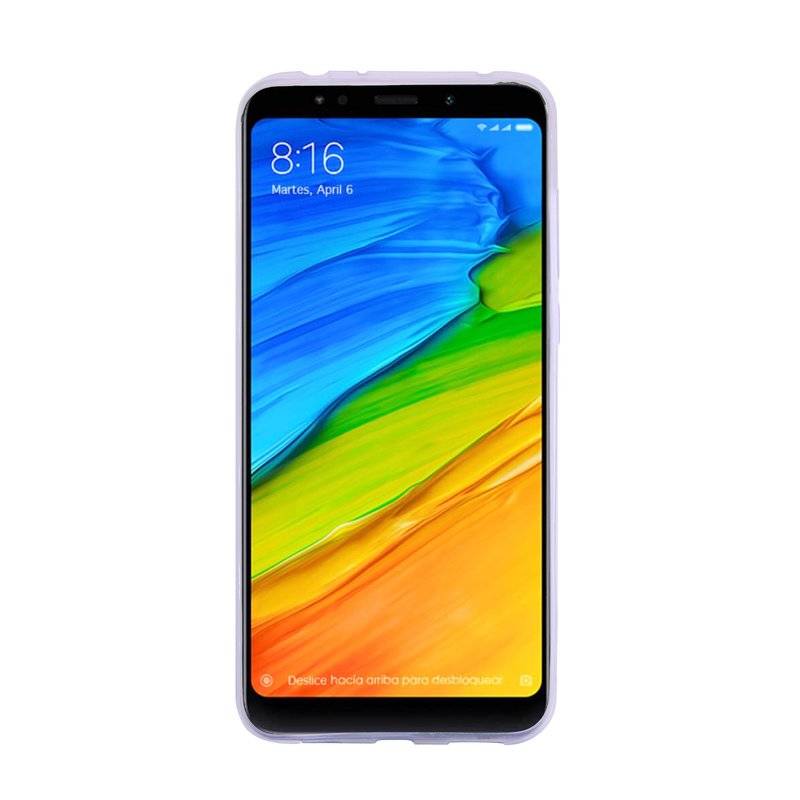 Xiaomi Redmi 5 Plus Handy Silikon Schutzhülle Cover Case Transparent