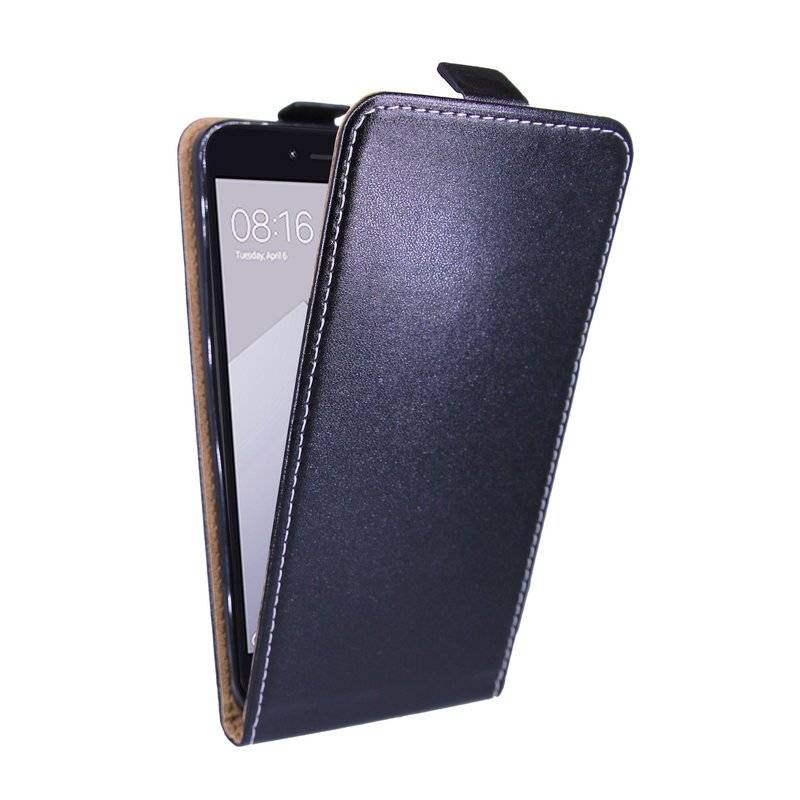 Xiaomi Redmi Note 5A Handyhülle Tasche Flip Case Smartphone Schutzhülle Schwarz