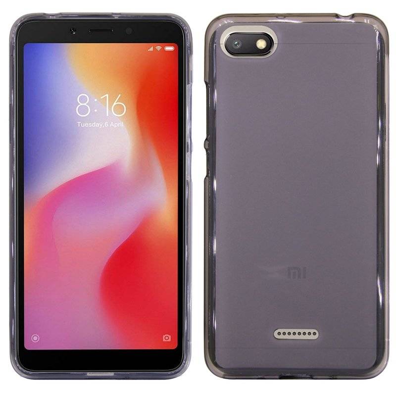 Xiaomi Redmi 6A Handy Silikon Schutzhülle Cover Case Transparent