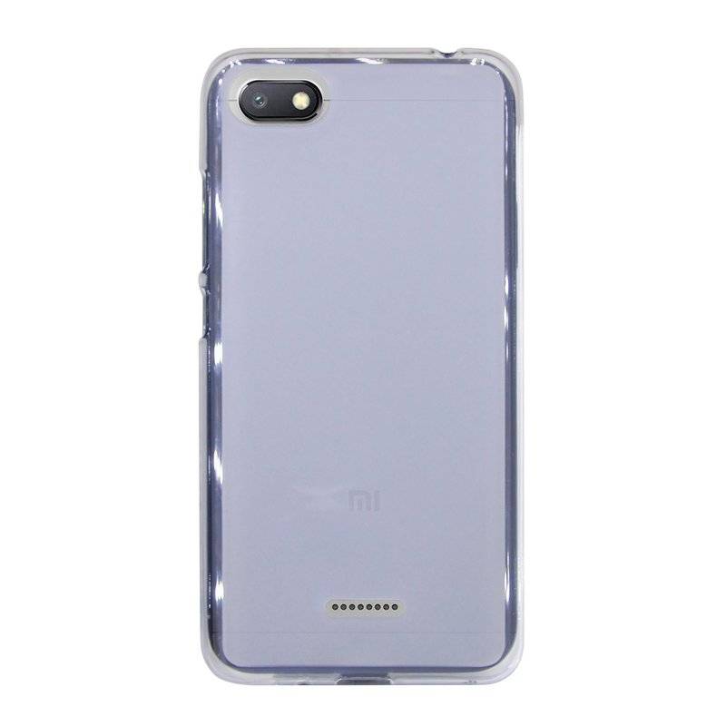 Xiaomi Redmi 6A Handy Silikon Schutzhülle Cover Case Transparent