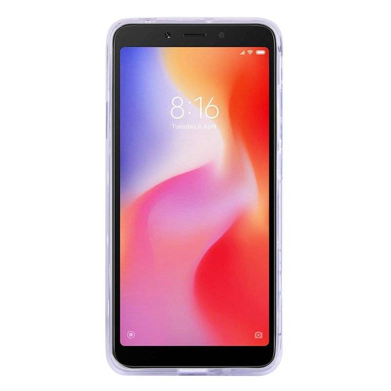 Xiaomi Redmi 6A Handy Silikon Schutzhülle Cover Case Transparent