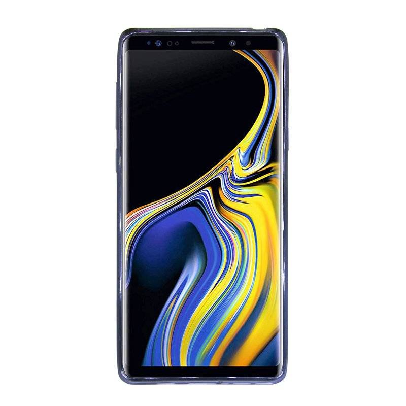 Samsung Galaxy Note 9 Handy Silikon Schutzhülle Cover Case Schwarz