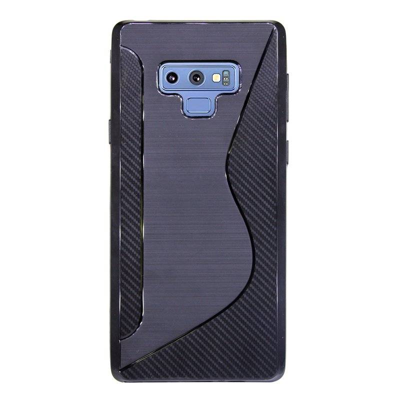 Samsung Galaxy Note 9 Handy Silikon Schutzhülle Cover Case Schwarz