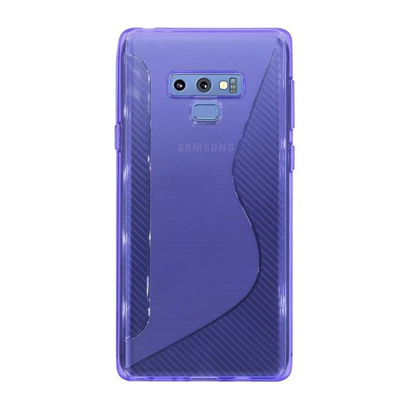Samsung Galaxy Note 9 Handy Silikon Schutzhülle Cover Case Lila