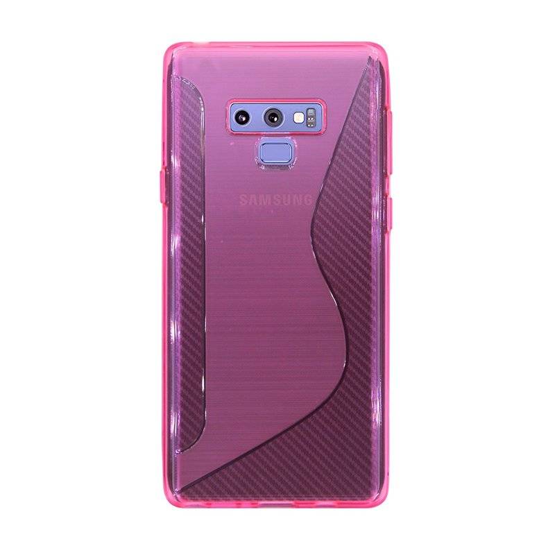Samsung Galaxy Note 9 Handy Silikon Schutzhülle Cover Case Pink