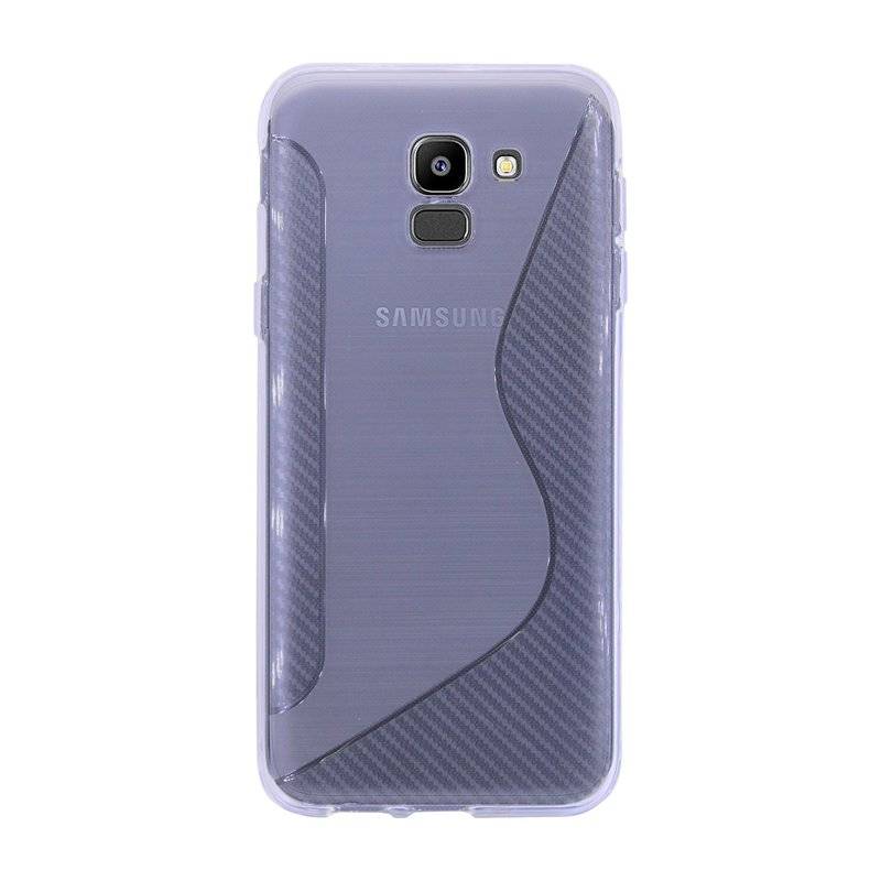 Samsung Galaxy J6 2018 Handy Silikon Schutzhülle Case Transparent