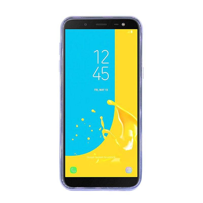 Samsung Galaxy J6 2018 Handy Silikon Schutzhülle Case Transparent
