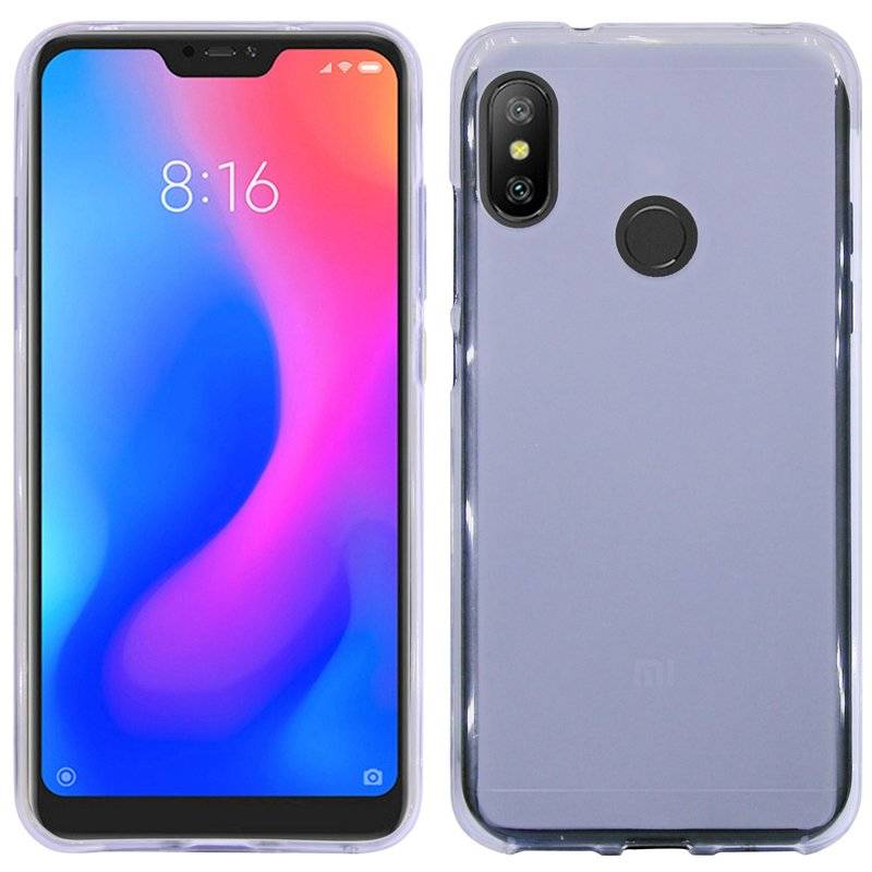 Xiaomi Mi A2 Lite Handy Silikon Schutzhülle Cover Case Transparent
