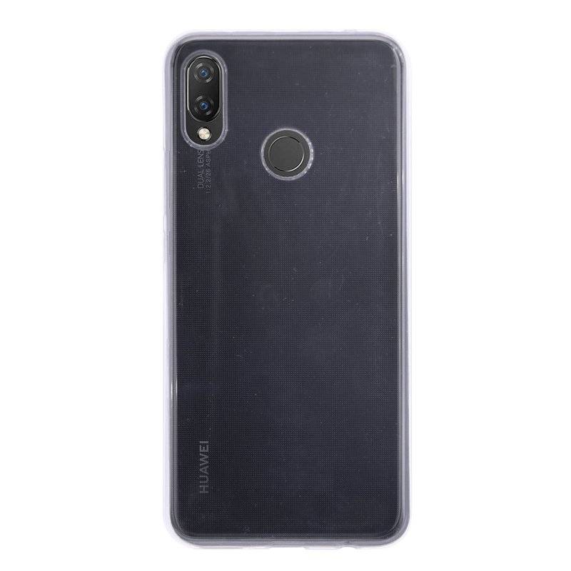 Huawei P Smart+ Plus Handy Silikon Schutzhülle Cover Case Transparent