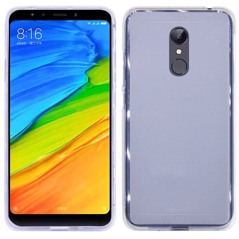 Xiaomi Redmi 5 Plus Handy Silikon Schutzhülle Cover Case Transparent