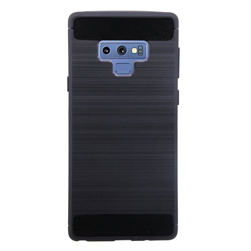 Samsung Galaxy Note 9 Handy Silikon Schutzhülle Cover Case Schwarz
