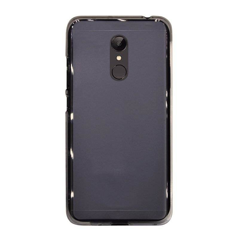 Xiaomi Redmi 5 Plus Handy Silikon Schutzhülle Cover Case Grau