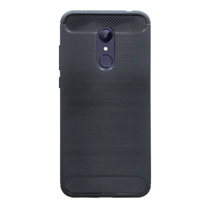 Xiaomi Redmi 5 Plus Silikon Schutzhülle Cover Case Schwarz