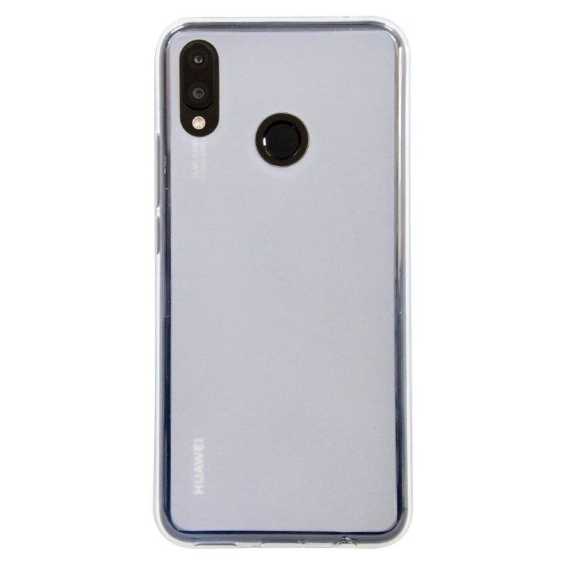 Huawei P Smart+ Plus Silikon Hülle Cover Case Ice Transparent