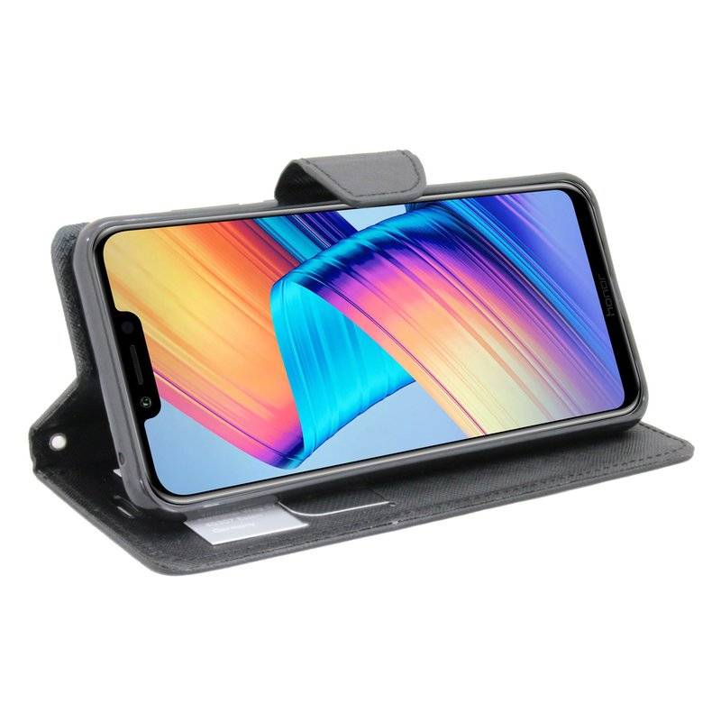 Honor Play Tasche Flip Case Schutzhülle Schwarz