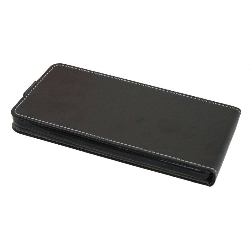 LG Q Stylu Tasche Flip Case Schutzhülle Schwarz