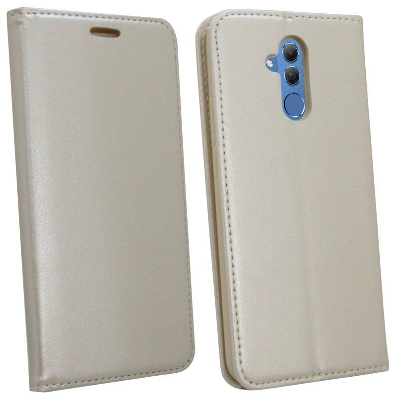 Huawei Mate 20 Lite Tasche Flip Case Handy Schutzhülle Gold