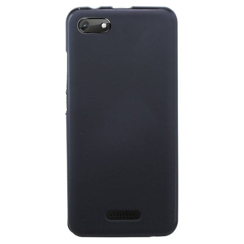 Wiko Harry 2 Silikon Hülle Cover Case Schwarz
