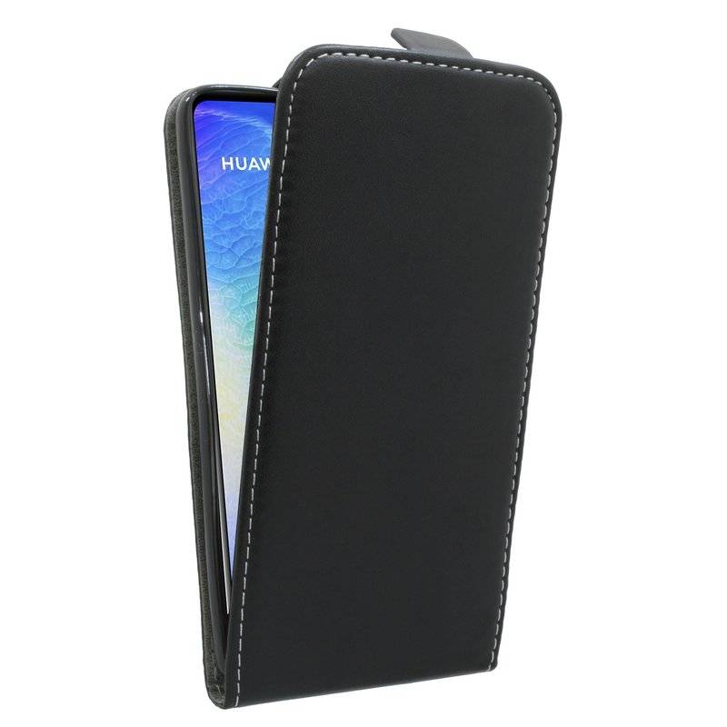 Huawei Mate 20 Tasche Flip Case Schutzhülle Schwarz