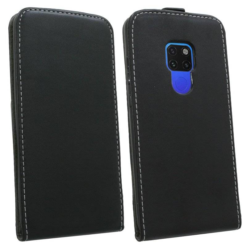 Huawei Mate 20 Tasche Flip Case Schutzhülle Schwarz