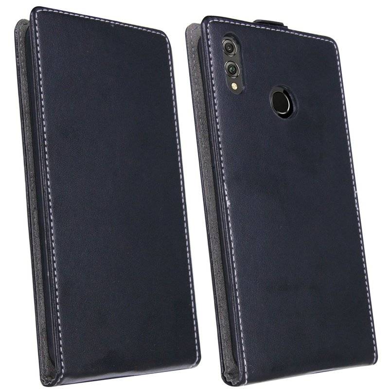 Honor 8X Tasche Flip Case Schutzhülle Schwarz